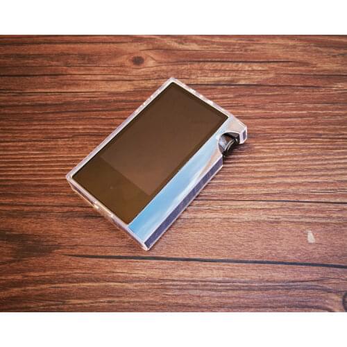 Soft Cover Crystal TPU Clear Case for iriver Astell&Kern AK70MKII AK70 MKII With Front and Back Screen Protector Tempered Glass