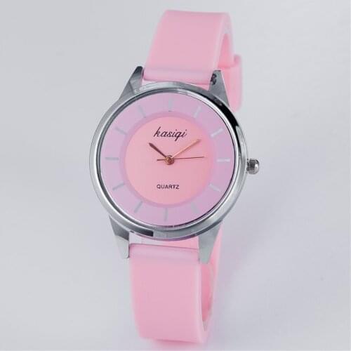 2021 New Style Korean Ladies Watch Female Watch Student Girl Belt Couple Silicone Rubber Quartz Watch Watches Women Best Selling