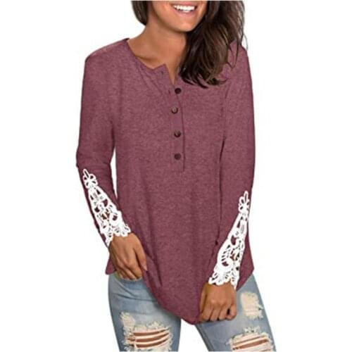 Autumn Winter Explosion Tee Ladies Temperament Long Sleeve Shirt, Ladies Hollow Long Sleeve T-shirt