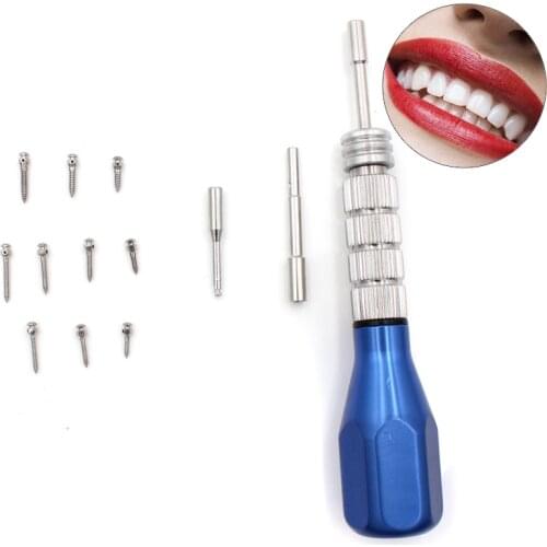 Dental Orthodontic implant Screws Titanium Alloy Matching Tool Micro Screw Driver for Implants Self Drilling Tool Mini Screw
