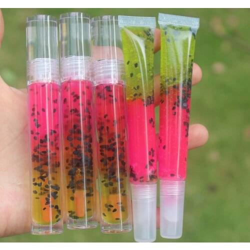 Super Moisturizing Lip Gloss Balm Pitaya Protector Lip Line Liquid Lipstick Long Lasting Women Makeup Lip Cosmetic for Winter