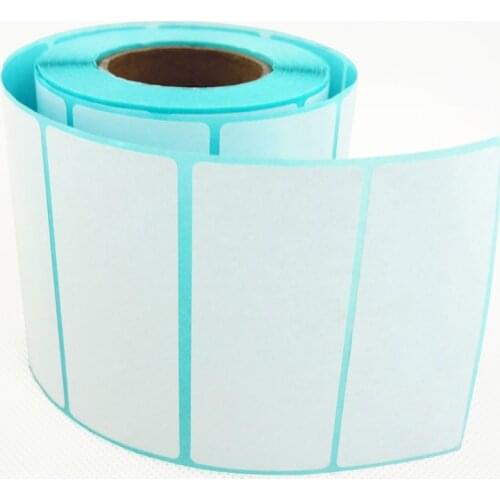 Thermal Label Sticker 70*30 mm 500 Pcs/Roll Top Coated Direct Thermal Print Barcode Label for Zebra/Godex/TSC/Xprinter/Gprinter