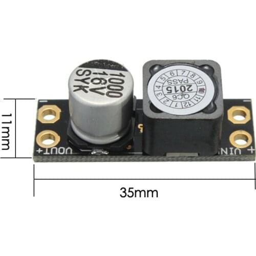 1pc mini L-C Power Filter-2A RTF LC-FILTER (3AMP 2-4S) LC Module Lllustrated Eliminate Moire Video Signal Filtering for Drones