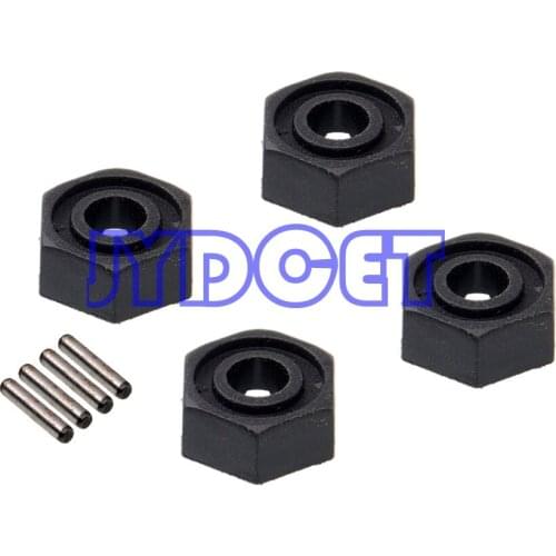4pcs Wheel Hex. W/Pins(2*10) R86050 For RC Model Car Crawler RGT 1/10 Monster Truck Off Road Rock Cruiser EX86100