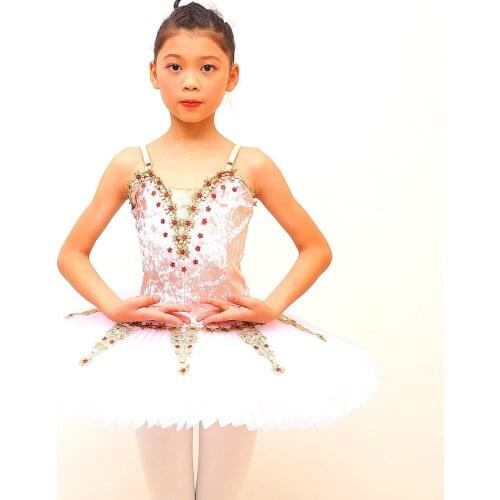 White Swan Lake Ballet Dress New Arrived For Ballerina Tutu Skirts Figure Skating Performance Belly Dance Dress