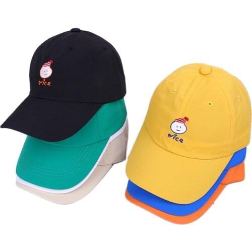 Doitbest 2021 Children Baseball Cap spring Hip Hop Embroidered snowman summer kid Hats Boy Girl Caps snapback hat child gorras