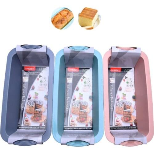 DIY Square Cake Mold Kitchen Convenient and Practical Bakeware Silicone Cheese Baking Mold Home Gadgets Dropshipping New arrival