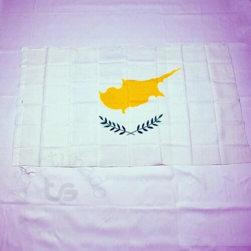 Cyprus Cypriote flag Banner 3x5 Foot 90*150cm Hanging National flag Home Decoration flag