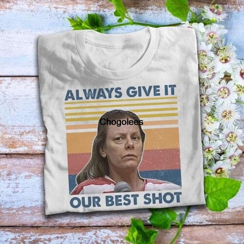 Always Give It Your Best Shot Vintage T Shirt Killer Scary Horror Halloween T Shirt