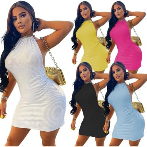 Mgzooislvn Summer Knitted Dresses
