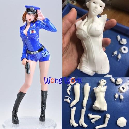 Wong Work Unpainted Resin 1/6 Unassembled Garage Kits GK Model Kit Figure YWGK-12