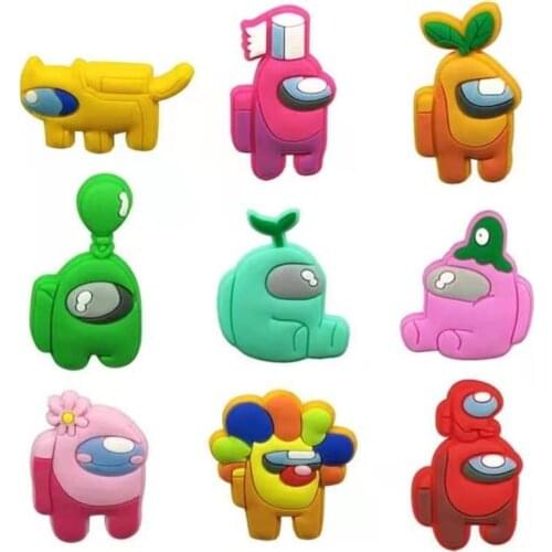 Novelty Single Sale 1pcs PVC Game Shoe Charms Accessories Shoe Decoration for Croc JIBZ/ Wristbands Kids Party Xmas Hot Sale