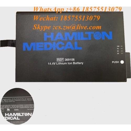 Original Brand New Hamilton C2 C3 Ventilator Battery 369106 NL2024HD