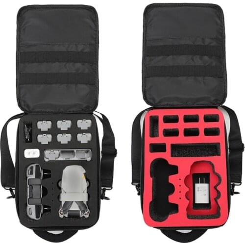Portable Shoulder Bag Storage Handbag Backpack Shockproof Carry Case for -DJI Mini 2 Drone