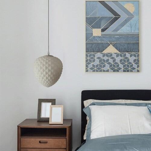 Nordic crystal handmade wicker bathroom fixture hanging lamp design lamp hanglampen lampes suspendues avizeler