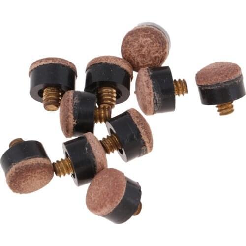 Artificial Leather 10mm / 11mm / 13 Billiard Cue Tip Replacement