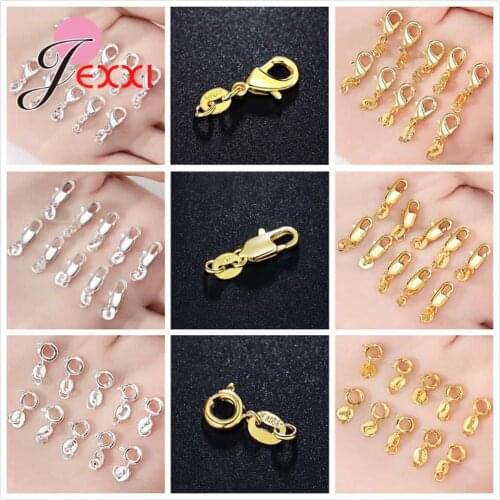 Wholesale Price 10pcs/lot Gold Lobster Clasps Hooks Clasp for DIY Necklace Bracelet Chain Jewelry Findings Accessories