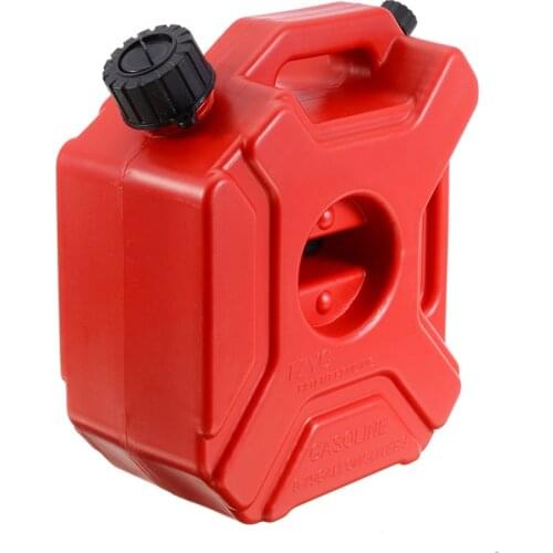 1pc Red Motorcycle 3L Portable Jerry Can Gas Plastic Auto Car Fuel Tank Petrol ATV UTV Gokart