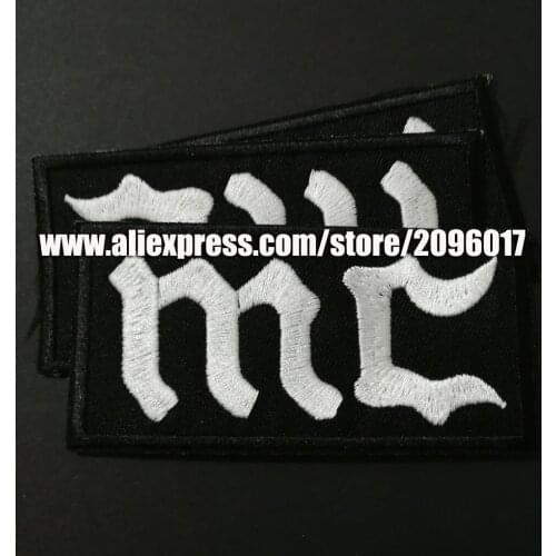 10pcs/lot Outlaws Patches for Motorcycle MC Jacket Clothing Rider badges of nomad iron on sticker Biker vest appliques