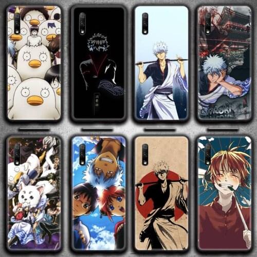 Sakata Gintoki Gintama Phone Cases For Huawei Nova 6se 7 7pro 7se honor 7A 8A 7C 9C Play