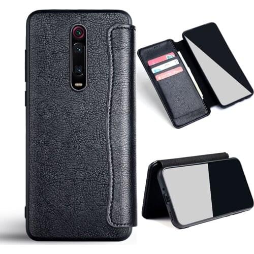 Case for Xiaomi Mi 9T pro Flip cover Leather with card slot no magnet for Xiaomi Mi 9T pro case coque fundas