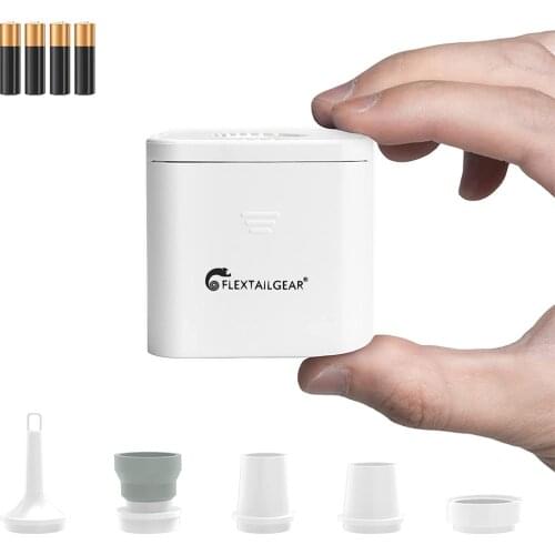 FLEXTAILGEAR TROPO 2 Portable Air Pump Air Compressor Inflator for Camping Air Bed/Floats/Pool Toys/Vacuum Bags/Air Mattress