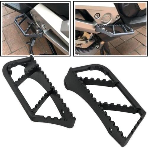 Motorcycle Rear Foot Pegs Footrest Passenger Pedal Pads Rest Support For Honda XAdv 750 X-ADV750 XADV150 XADV 150 750 2017-2019