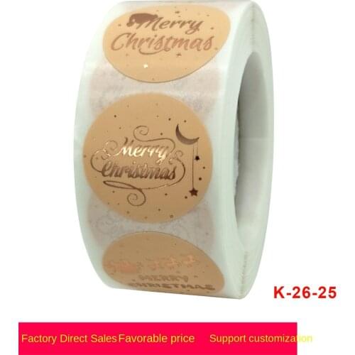 New style champagne bottom hot rose sticker Christmas Sticker gift sticker