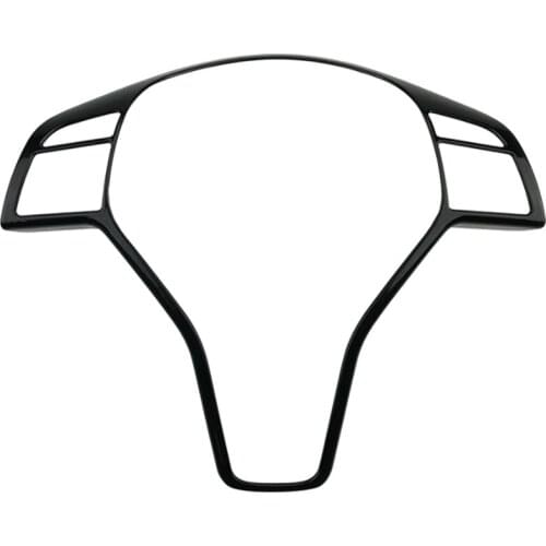 Car Steering Wheel Frame Trim,Carbon Fiber Style Steering Wheel Button Frame Trim Cover Fits for Mercedes Benz a B C E