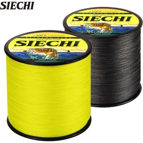 SIECHI 300M PE Braided Multifilament Fishing Line 8 Strands 4 Strands Fishing Line 20-88LB Carp Fishing