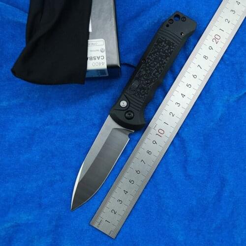 2020 Made 4400 Mark S30v blade Grivory fiber handle hunt camp Pocket outdoor Survival kitchen EDC Tool Tactical folding knife