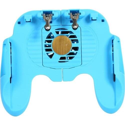 VODOOL H6 Mobile Gamepad Controller for Smart Phone L1R1 Grip Joystick Trigger for PUBG Front Key Reversible Game Pads Handle