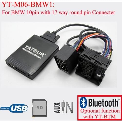Yatour digital music changer car radio MP3 player for BMW