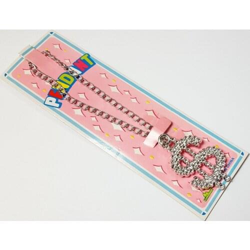 3pc Fashion dollar sign Necklace Vintage Charm Favour Pinata Bag Filler Loot Gag Birthday Party Favors Gift Novelty Prize