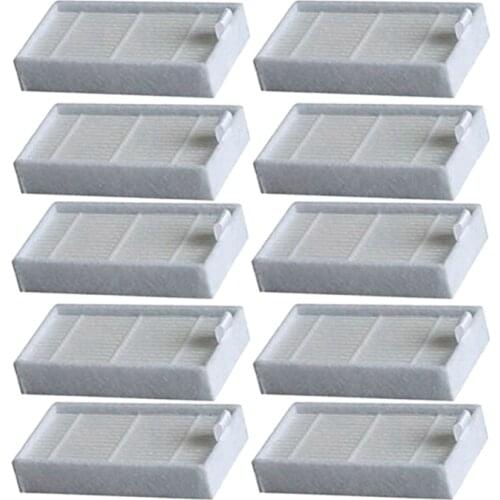 AD-10 Piece Hepa Filter For Chuwi Ilife V3/V3+/V5/V5S Sweeping Robot Vacuum Cleaner Parts For Home