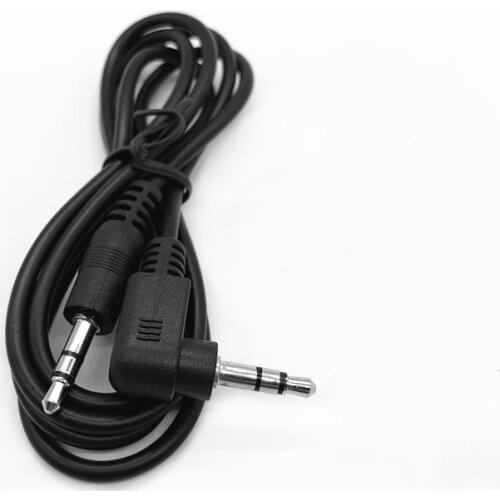 3.5mm Jack Audio Cable 3.5 Male To Male Cable Audio 90 Degree Right Angle Speaker Line Aux Cable for Phone Car Headphone MP4/3