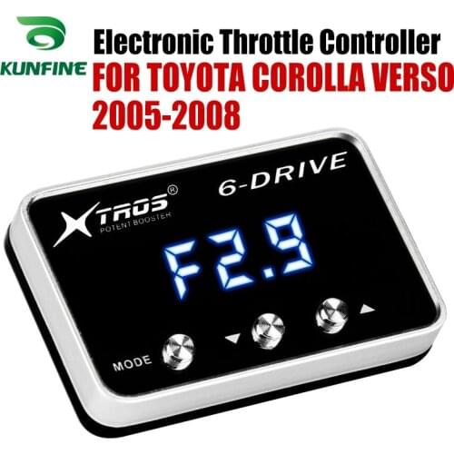 Car Electronic Throttle Controller Racing Accelerator Potent Booster For TOYOTA COROLLA VERSO 2005-2008 Tuning Parts Accessory