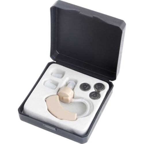 AXON JZ-1088A Small In Ear Invisible Hearing Aid Behind Ear Adjustable Listening Assistance Sound Voice Amplifier Ear Care