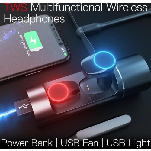 JAKCOM TWS Super Wireless Earphone Match to volante batterie externe funda 8x18650 power bank fan mini case 1 gadget