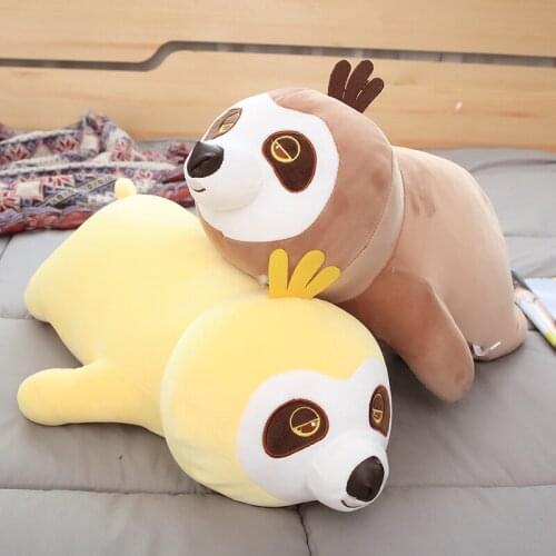 Large Sloth Plush Animal Toy Doll Long Pillow For Children Birthday Gifts Family Decoration Toys 60cm/80cm/100cm