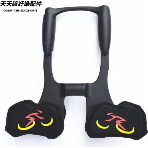 Comego full carbon fiber road bike tt handlebar rest bar ultra-light cycling parts Triathlon Trial TT bar ud matte