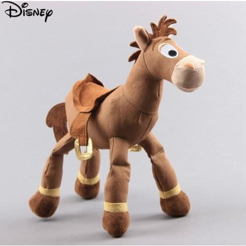 Disney Toy Story Bulleye Woodys Horse Plush Doll Stuffed Cartoon Animals Figure Children Girl Baby Kids Birthday Gift 25cm