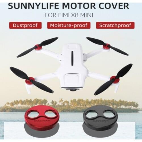 Drone Motor Protective Cover Scratchproof Aluminum Alloy Motor Caps for FIMI X8 MINI Accessories