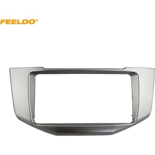 FEELDO 2Din Car Radio Fascia Frame for Lexus RX-300/330/350/400h Toyota Harrier CD/DVD Stereo Panel Adaptor Refitting Frame