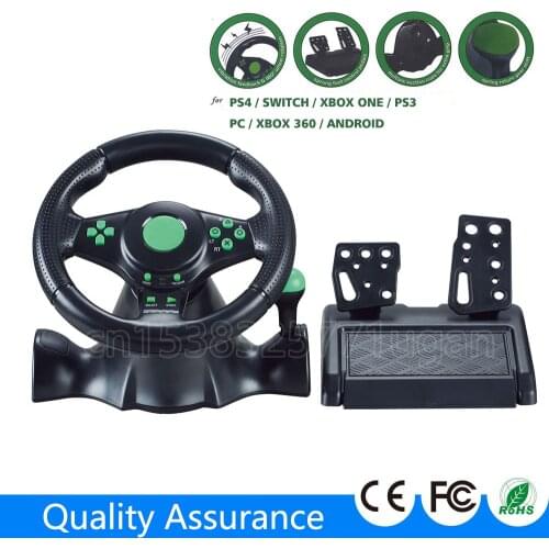 Game racing wheel steering pc simulator for switch computer PS4 PS3 PS2 simracing thrustmaster t300 Vibration wheel Balance