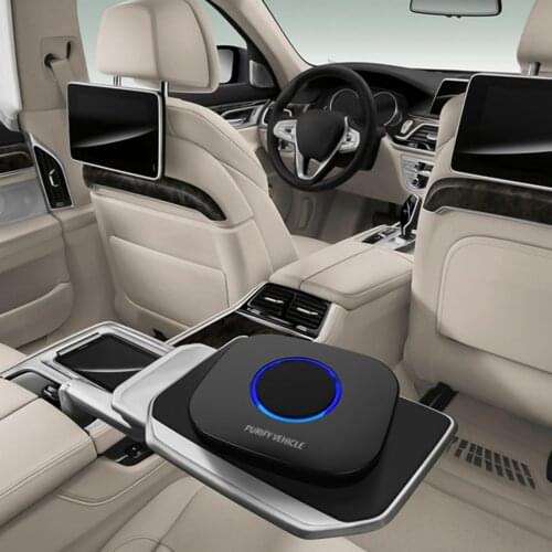 KD-04 Cleaner Smart-Touch Screen Automatic Purification 5V USB Charging Car Air Purifier Aromas Diffuser for Vehicle