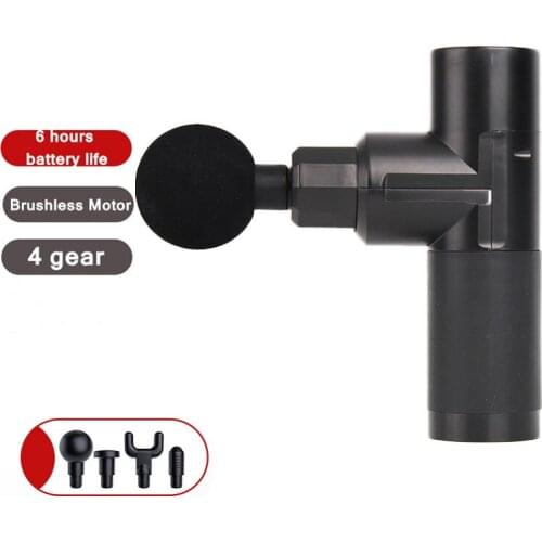 Fascia Massage Gun Electric Body Massager Mini Massage Gun Deep Tissue Neck Muscle Relaxation 4Gear Pain Relief