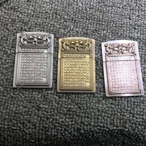 Metal Badge for Kerosene lighter Oil Lighter DIY Handmade Smoker Accessories Gadgets Lighters Decor Accessory 001