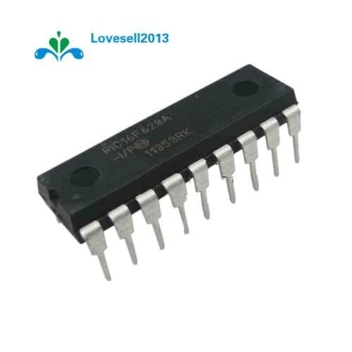 10 PCS IC MICROCHIP DIP-18 PIC16F628A PIC16F628A-I/P NEW