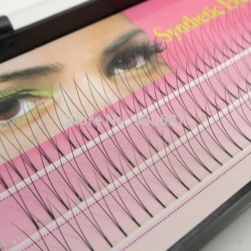 Y Design Natural False Eyelashes Individual Knot Free Eyelash Extensions Soft Cilios Posticos